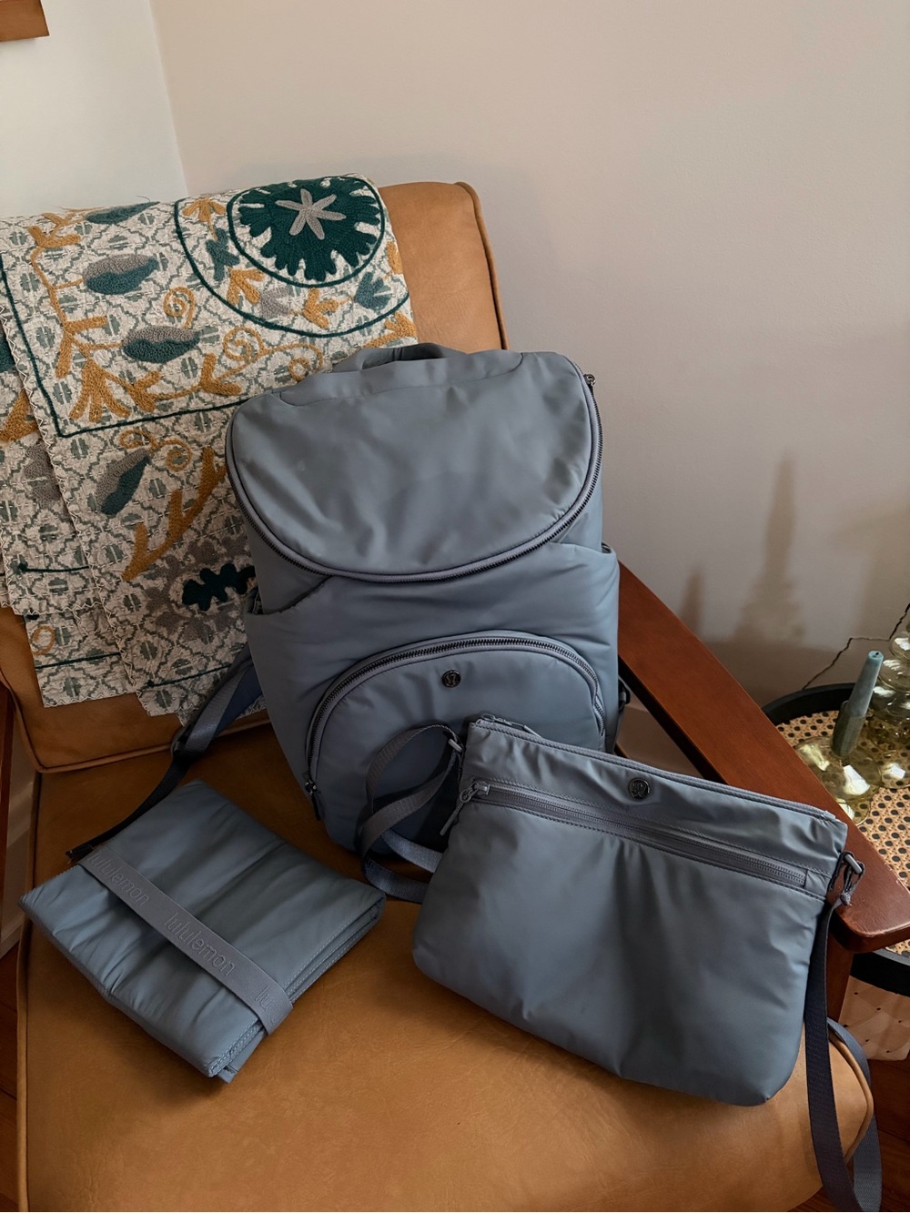 Lululemon New Parent Backpack in gray